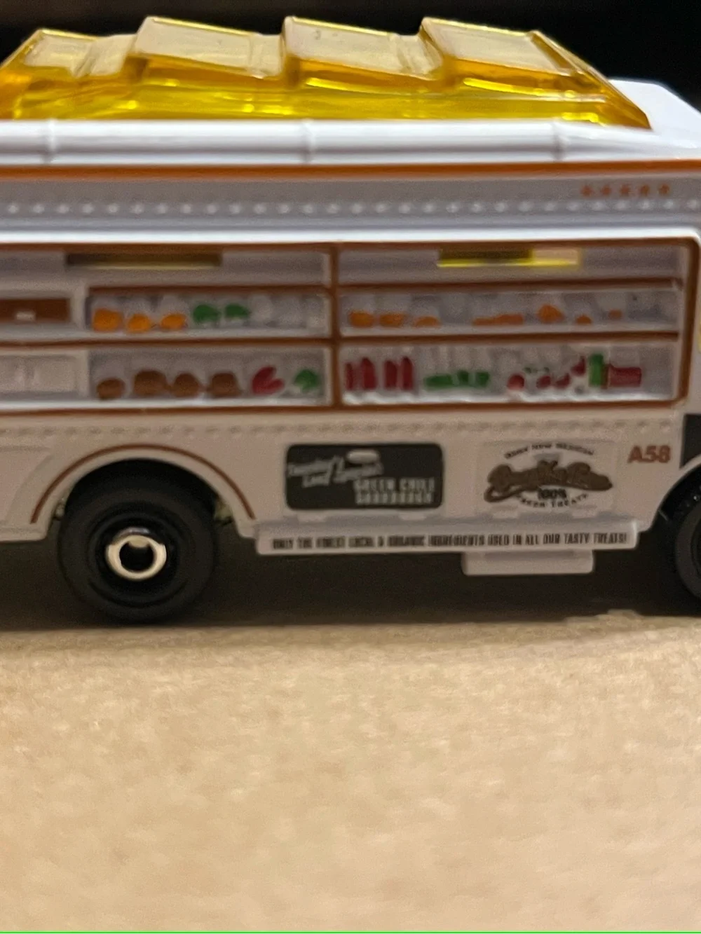 Matchbox Food Truck Die Cast Toy